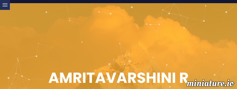 AMRITAVARSHINI R Website