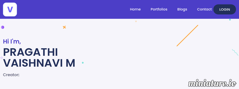 PRAGATHI VAISHNAVI M Website