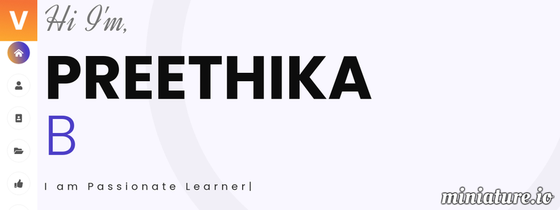 PREETHIKA B Website