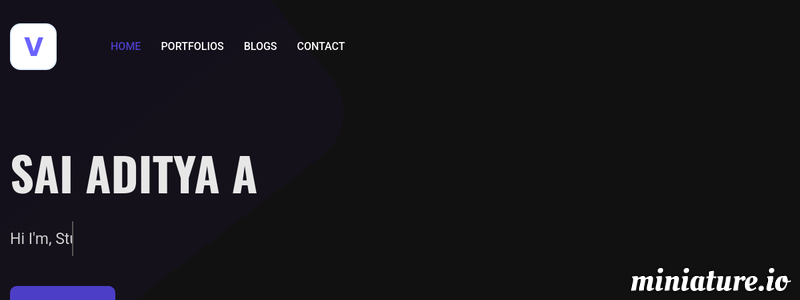 SAI ADITYA A Website