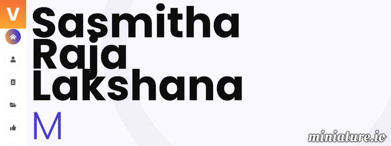 Sasmitha Raja Lakshana M Website