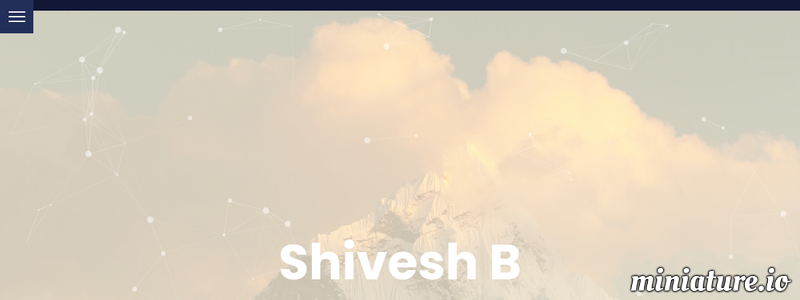 Shivesh B Website