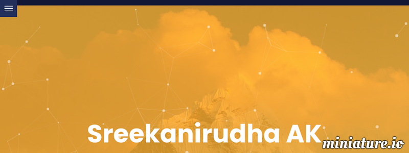 Sreekanirudha AK Website