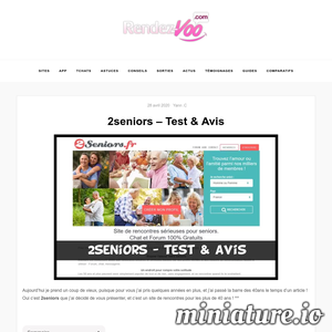 2seniors.fr : Avis Rencontre-Musique.eu : Le site pour les célibataires mélomanes ?