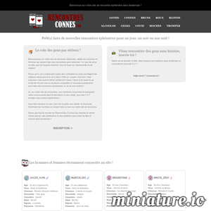 Ephemere.Rencontres-Connes.Top : Site de Rencontres Éphémères et sans lendemain