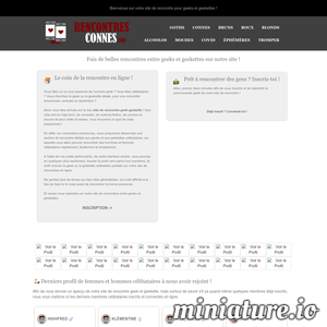 Geek.Rencontres-Connes.Top : Site de Rencontres entre Geeks et Geekettes