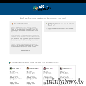 Gros.Geo-Rencontres.Top : Site de rencontres entre Gros et Ronds