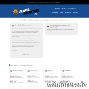 Gros.Vilaines-Rencontres.Top : Site de Rencontre Gros, Grosse et Obèse