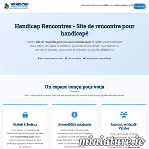 Handicap-Rencontres.Date : Handicap Rencontres - Le site de rencontre inclusif et accessible