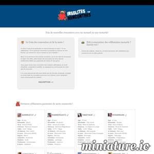Motards.Insolites-Rencontres.Top : Site de Rencontre Motards