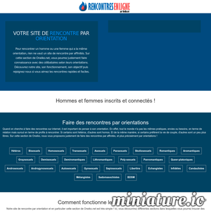 Orientation.Oneiko.Net : Site de rencontre par orientation