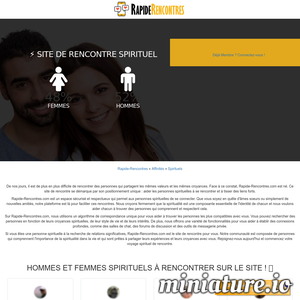 Rapide-rencontres.com – Spirituels : Site de Rencontre Spirituel