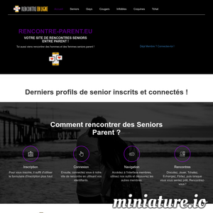 Rencontre-parent.eu : Site de rencontre senior parents