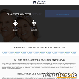 Retraite-rencontres.club : Rencontres gays entre retraités, vieux et seniors