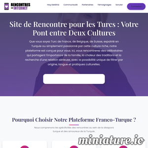 Turc.Rencontre-Sur-Internet.Info : Hoş Geldiniz - Site de Rencontre pour les Turcs de France et d'ailleurs