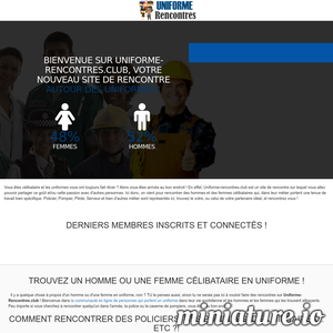 Uniforme-Rencontres.Club : Site de rencontre autour des uniformes
