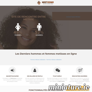 Meetissimo.Com : Site de rencontres Metisse - Meetissimo.com