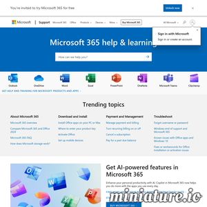 Microsoft Office 帮助和培训