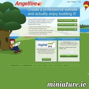 www.angelfire.com的网站缩略图