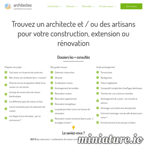 www.architecteo.com的网站缩略图