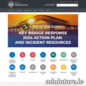 www.baltimorecity.gov的网站缩略图