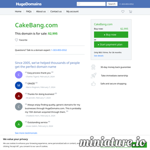 www.cakebang.com的网站缩略图