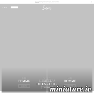 Christian Louboutin official web site
