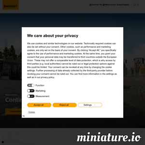 Continental Tires：大陆集团马牌轮胎官网
