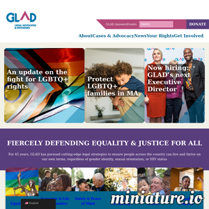 www.glad.org的网站缩略图