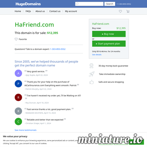www.hafriend.com的网站缩略图