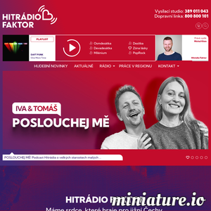 www.hitradiofaktor.cz的网站缩略图