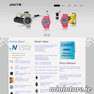 www.javys.com的网站缩略图