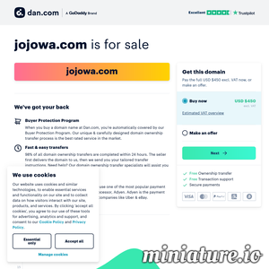 www.jojowa.com的网站缩略图