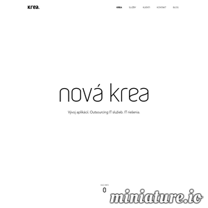 www.krea.sk的网站缩略图