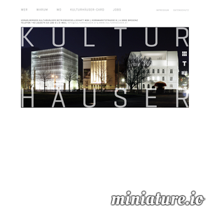 www.kulturhaeuser.at的网站缩略图