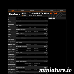 www.livescores.com的网站缩略图