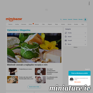 www.mimibazar.sk的网站缩略图