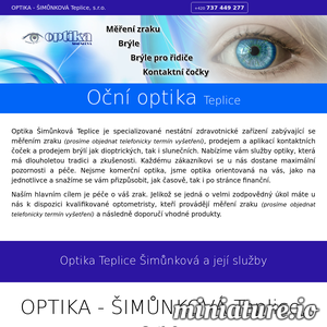 www.optika-teplice.cz的网站缩略图