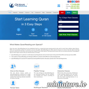 www.quranreading.com的网站缩略图