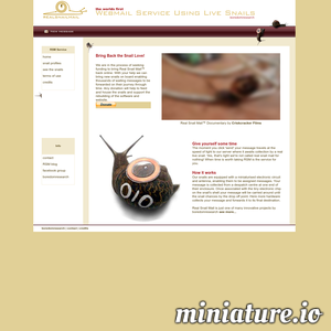 最慢的蜗牛“快”递邮件-Real Snail Mail