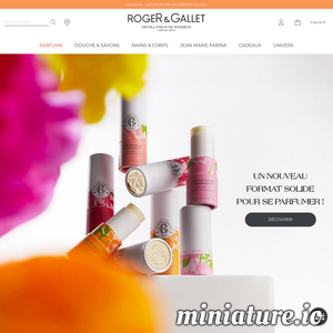 www.roger-gallet.fr的网站缩略图