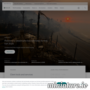 SWISSRE瑞士再保险官网