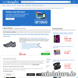 www.techbargains.com的网站缩略图