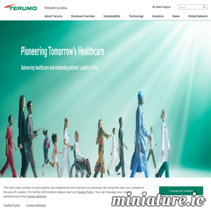 www.terumo.com的网站缩略图