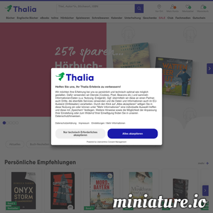 www.thalia.de的网站缩略图