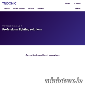 www.tridonic.com的网站缩略图