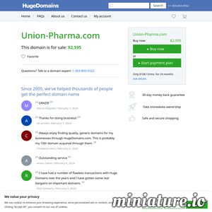 www.union-pharma.com的网站缩略图