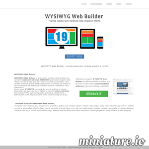 www.wysiwygwebbuilder.cz的网站缩略图